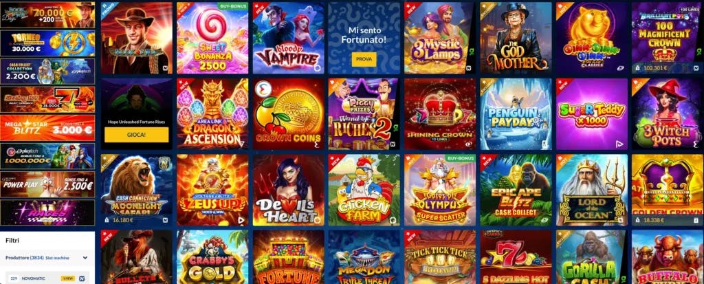 Le slot su StarVegas casinò