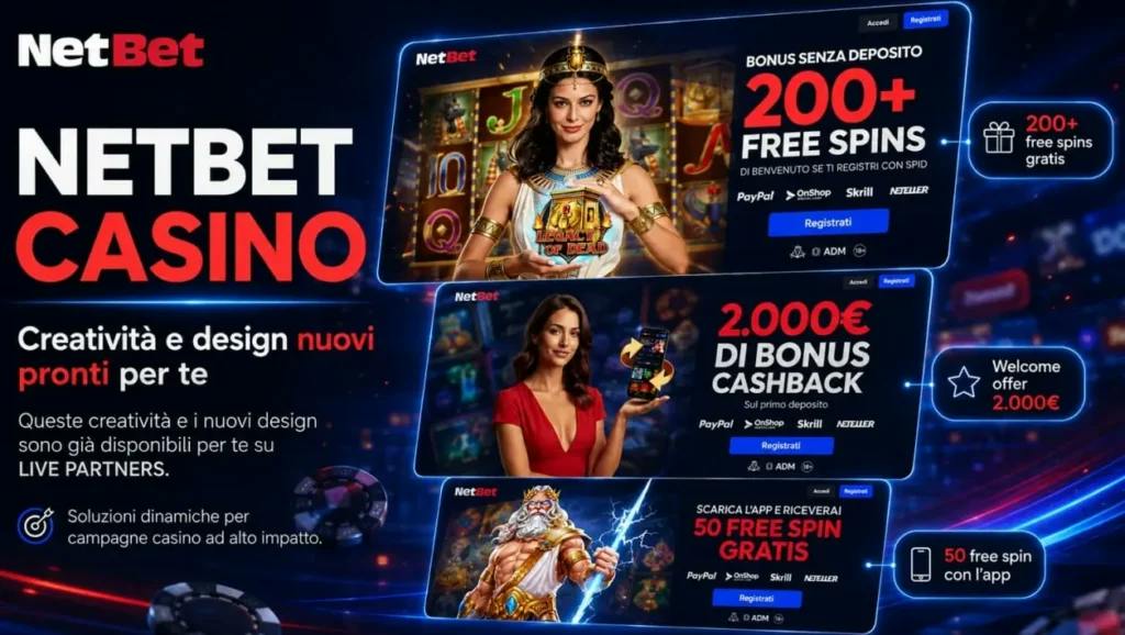 Bonus benvenuto NetBet.it