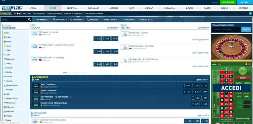 Betflag - 30€ senza deposito + 1000€ bonus