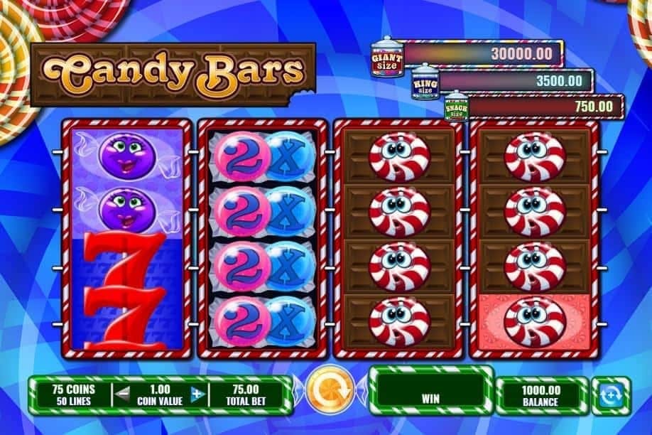 I simboli della slot online Candy Bars