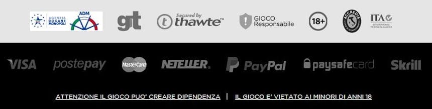 Opzioni de pagamento di casino.com