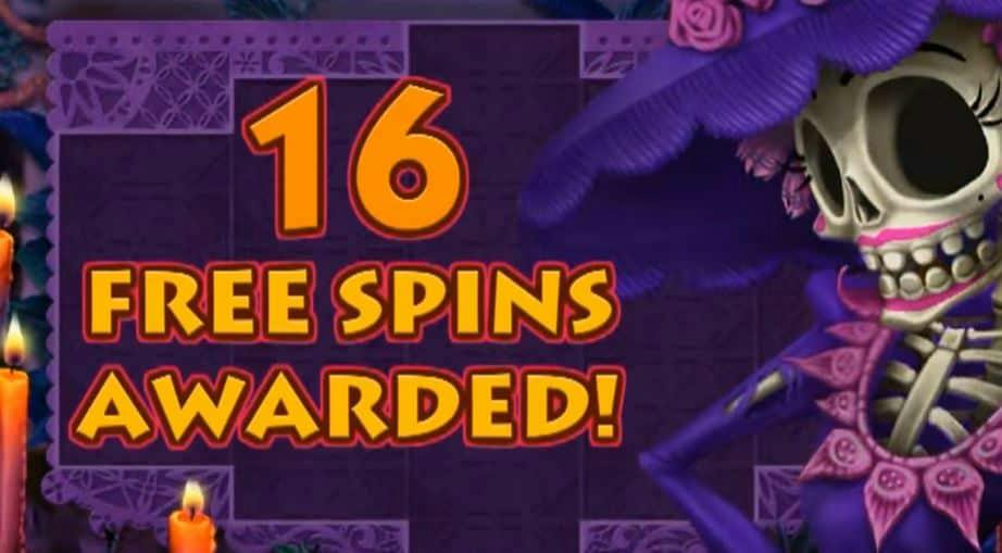 Oltre al gioco normale, a Day of the Dead hai la possibilità di vincere delle partite bonus