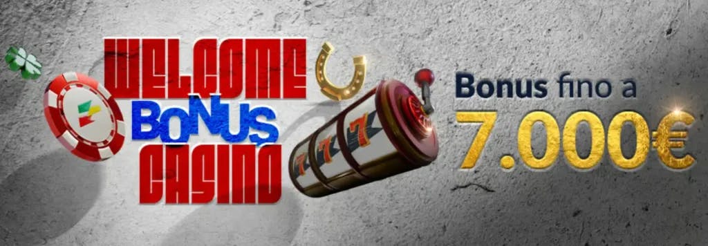 Il bonus di benvenuto per il casinò di Eurobet