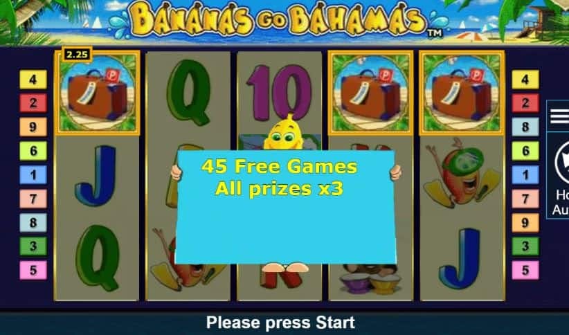 Oltre al gioco normale, a Bananas Go Bahamas hai la possibilità di vincere delle partite bonus