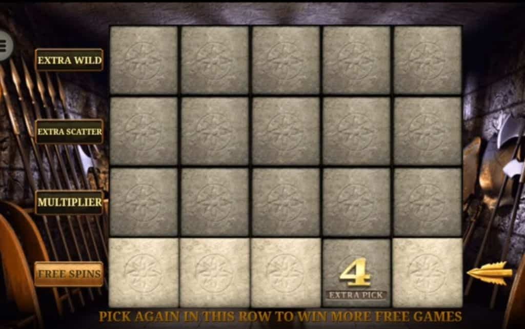 Oltre al gioco normale, a Gladiator hai la possibilità di vincere delle partite bonus