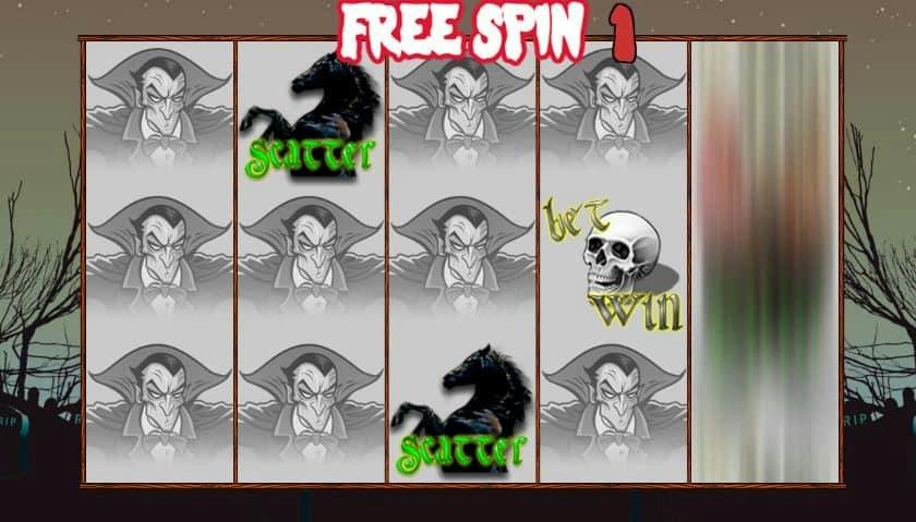 Oltre al gioco normale, a Night Vampire hai la possibilità di vincere delle partite bonus