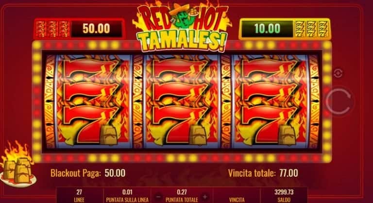 red hot tamale slot machine