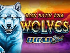 Run with the Wolves Quad Shot logo