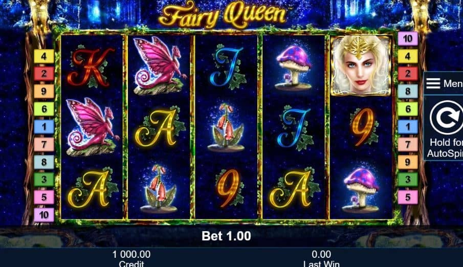 I simboli della slot online Fairy Queen