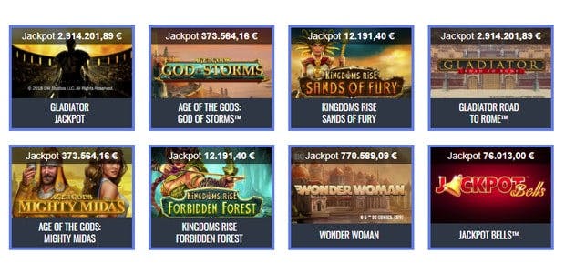 Slot Gladiator di Playtech: jackpot vicino a 3 milioni