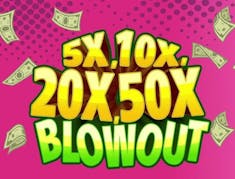 5x, 10x, 20x, 50x Blowout logo