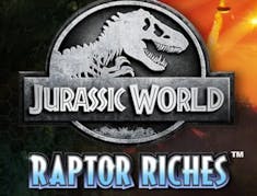 Jurassic World: Raptor Riches logo
