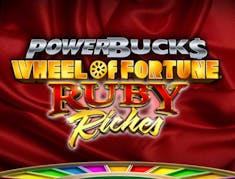 PowerBucks Wheel of Fortune Ruby Riches logo