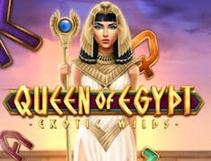 Queen of Egypt Exotic Wilds logo