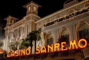 Il Casinò Municipale di Sanremo in Italia
