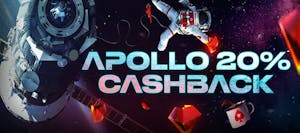 Apollo 20% Cashback, la promo stellare  di PokerStars