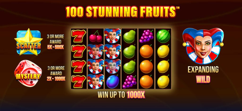 Homepage schermata di caricamento di 100 Stunning Fruits