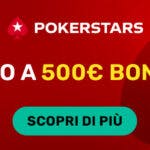 Ecco cosa offre il bonus benvenuto PokerStars ai nuovi iscritti