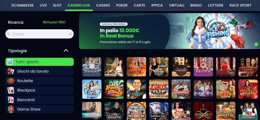 Catalogo slot Totosì.it