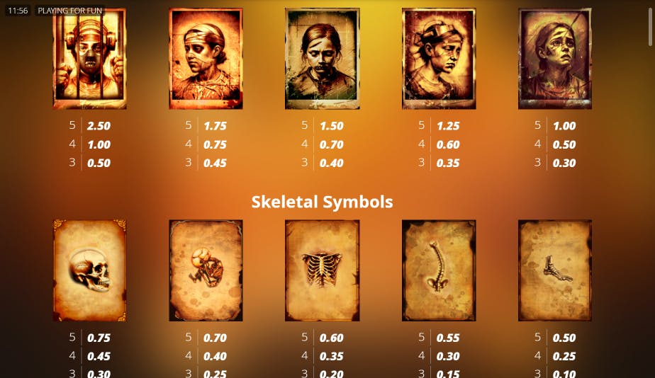 MenTAL II payout