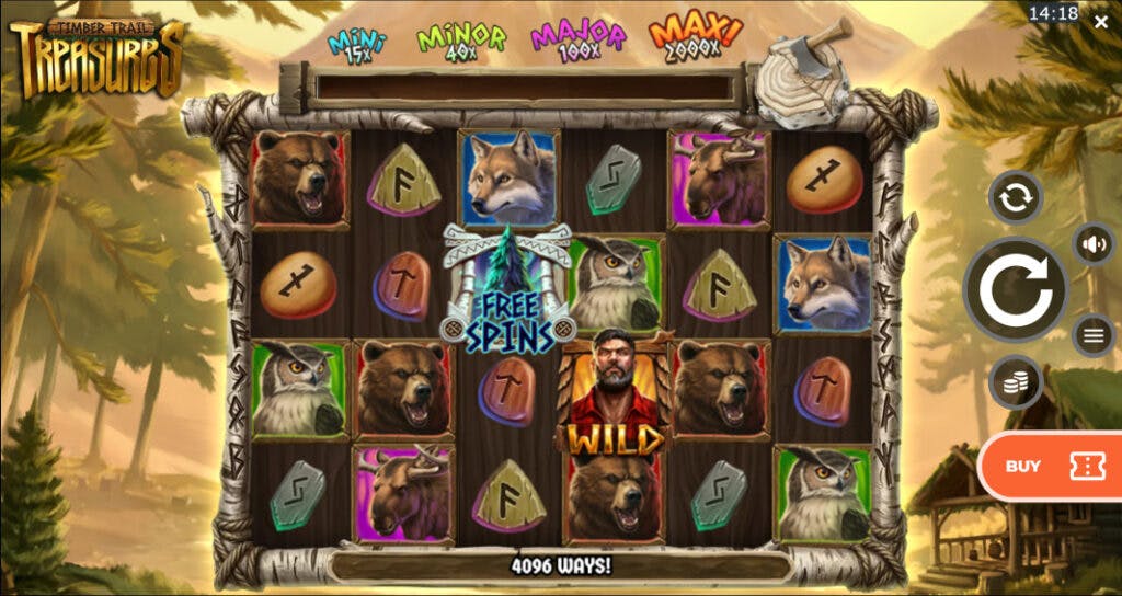 Timber Trail Treasures Navigazione, usabilità e compatibilità mobile