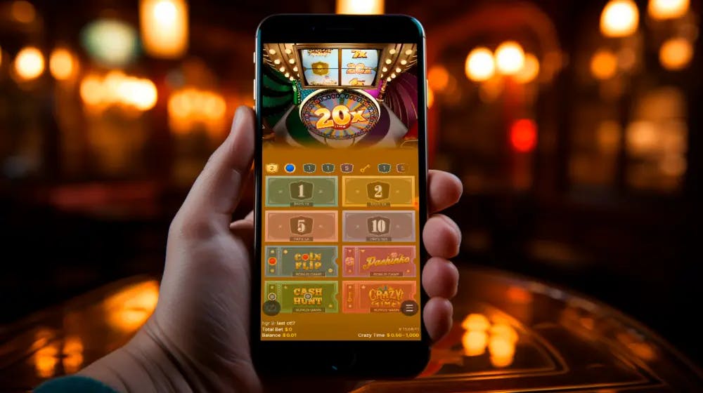 Crazy Time su smartphone