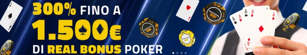 Bonus AdmiralBet poker