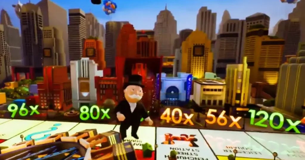 Il round bonus di Monopoly Live